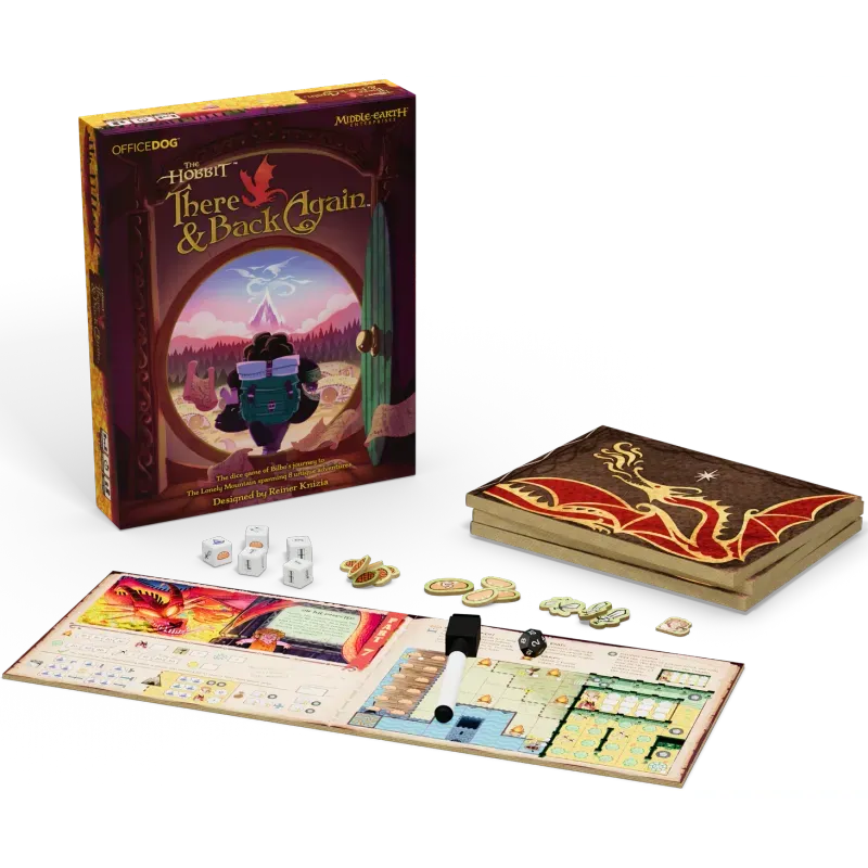 Jucarii, Copii si Bebe - Jucarii si jocuri - Jocuri si puzzle - Jocuri de societate - The Hobbit: There & Back Again - Joc de aventura competitiv (EN) - Infinity.ro