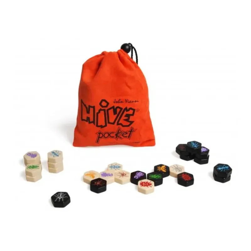 Jucarii, Copii si Bebe - Jucarii si jocuri - Jocuri si puzzle - Jocuri de societate - Hive Pocket – Joc de strategie compact cu extensii incluse (editie in limba romana) - Infinity.ro