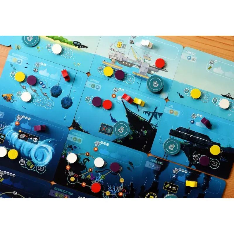 Jucarii, Copii si Bebe - Jucarii si jocuri - Jocuri si puzzle - Jocuri de societate - Endeavor: Deep Sea – Joc de explorare, strategie si conservare marina - Infinity.ro