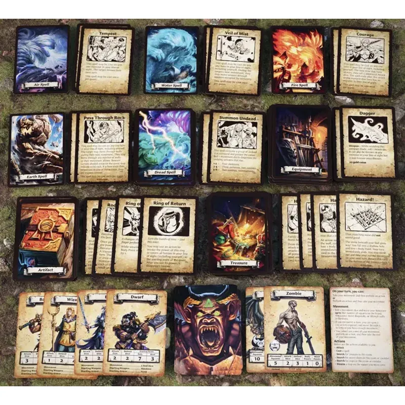 Jucarii, Copii si Bebe - Jucarii si jocuri - Jocuri si puzzle - Jocuri de societate - Joc de societate HeroQuest First Light - Infinity.ro