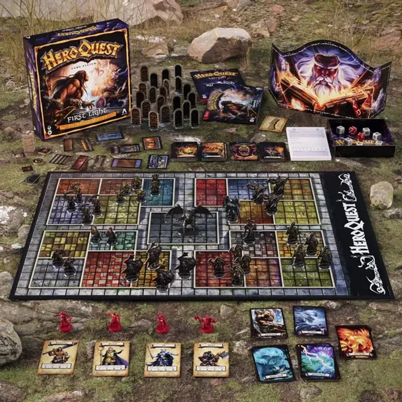 Jucarii, Copii si Bebe - Jucarii si jocuri - Jocuri si puzzle - Jocuri de societate - Joc de societate HeroQuest First Light - Infinity.ro