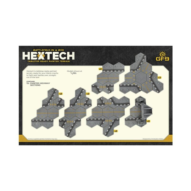Jucarii, Copii si Bebe - Jucarii si jocuri - Jocuri si puzzle - Jocuri de societate - Joc de societate HexTech - Battlefield in a Box Terrain: Trinity City Highway Exits and Tunnels - Infinity.ro