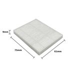 Electronice si Electrocasnice - Ingrijirea locuintei - Accesorii aparate pentru ingrijirea locuintei - Set doua filtre  PAA-home, compatibile cu aspiratorul Roborock Q7TFA model RPA0TCP Q7TF02-00 - Infinity.ro