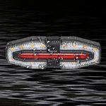 Sport si Outdoor - Ciclism - Accesorii pentru biciclete - Lumini biciclete - Lumina spate pentru bicicleta sau trotineta cu semnalizatoare, cu incarcare solara si tip C - Infinity.ro