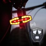 Sport si Outdoor - Ciclism - Accesorii pentru biciclete - Lumini biciclete - Lumina spate pentru bicicleta sau trotineta cu semnalizatoare, cu incarcare solara si tip C - Infinity.ro