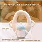 Jucarii, Copii si Bebe - Maternitate - Accesorii alaptare - Perna suport pentru autoalimentare cu maini libere pentru bebelus - Infinity.ro