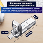 PC, gaming si accesorii - Periferice PC - Memorii USB - Stick de memorie 2 in 1 USB + Type-C 128GB, pentru telefon/laptop/PC/tableta,  compatibil universal - Infinity.ro