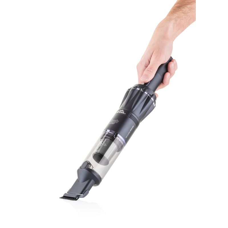 Electronice si Electrocasnice - Ingrijirea locuintei - Aspiratoare - Aspirator de mana ETA Handy Jet 3427 90000, motor digital BLDC 120 W, Li-Ion 2600 mAh/14.4 V, gri - Infinity.ro