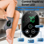 Ingrijire personala si Cosmetice - Sanatate si wellness - Articole wellness - Aparate si dispozitive de masaj - Aparat Masaj 3 in 1 pentru Glezna, Talpa si Brat JustNet®, Incalzire + Vibratie Duala, Baterie 3000mAh, Incarcare USB-C - Infinity.ro