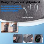 Ingrijire personala si Cosmetice - Sanatate si wellness - Articole wellness - Aparate si dispozitive de masaj - Aparat Masaj 3 in 1 pentru Glezna, Talpa si Brat JustNet®, Incalzire + Vibratie Duala, Baterie 3000mAh, Incarcare USB-C - Infinity.ro