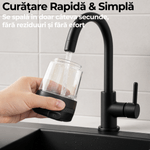 Casa si Gradina - Bucatarie si vesela - Ustensile bucatarie - Rasnite si dozatoare condimente - Set 2 Rasnite Electrice JustNet® pentru Sare, Piper si Condimente, Iluminare LED si Afisaj Digital, Baza Incarcare USB-C - Infinity.ro
