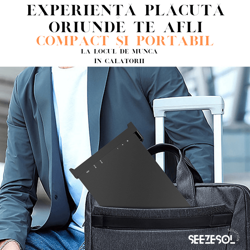 PC, gaming si accesorii - Desktop PC & monitoare - Monitoare - Monitor LED portabil pentru laptop, 15.4 inch, Full HD, compatibil cu display-urile diagonala 15.6-17.3 inch, - Infinity.ro