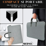 PC, gaming si accesorii - Desktop PC & monitoare - Monitoare - Monitor LED portabil pentru laptop, 16 inch, FullHD, compatibil cu display 12 -18.5 inch, Windows, Apple M1, M2, M3 chip - Infinity.ro