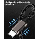 Laptop, Telefoane si Tablete - Telefoane mobile si accesorii - Accesorii Telefoane - Cabluri si adaptoare telefoane - Cablu USB 3.0, PRESTIGE CHARGE®, transfer date 10Gbps & AndroidAuto, 60W, compatibil Samsung, Huawei, Xiaomi, Oppo, 1m - Infinity.ro