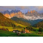 Jucarii, Copii si Bebe - Jucarii si jocuri - Jocuri si puzzle - Puzzle - Puzzle 1000 piese Santa Maddalena, Dolomites 30028 Cherry Pazzi - Infinity.ro