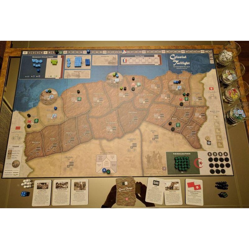Jucarii, Copii si Bebe - Jucarii si jocuri - Jocuri si puzzle - Jocuri de societate - Joc de societate Colonial Twilight: The French-Algerian War, 1954-62 - Infinity.ro