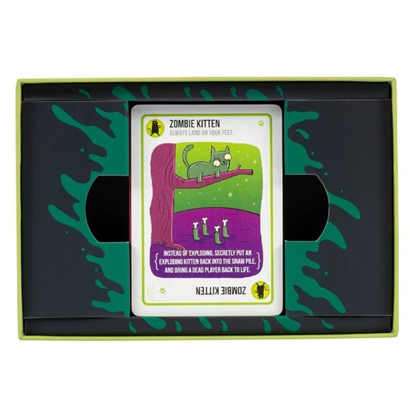 Jucarii, Copii si Bebe - Jucarii si jocuri - Jocuri si puzzle - Jocuri de societate - Joc de societate Zombie Kittens - Infinity.ro