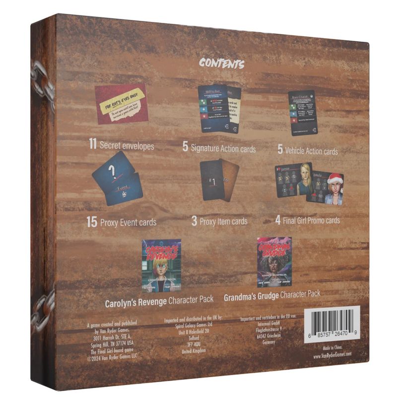 Jucarii, Copii si Bebe - Jucarii si jocuri - Jocuri si puzzle - Jocuri de societate - Joc de societate Final Girl: Guest Stars Box - Infinity.ro