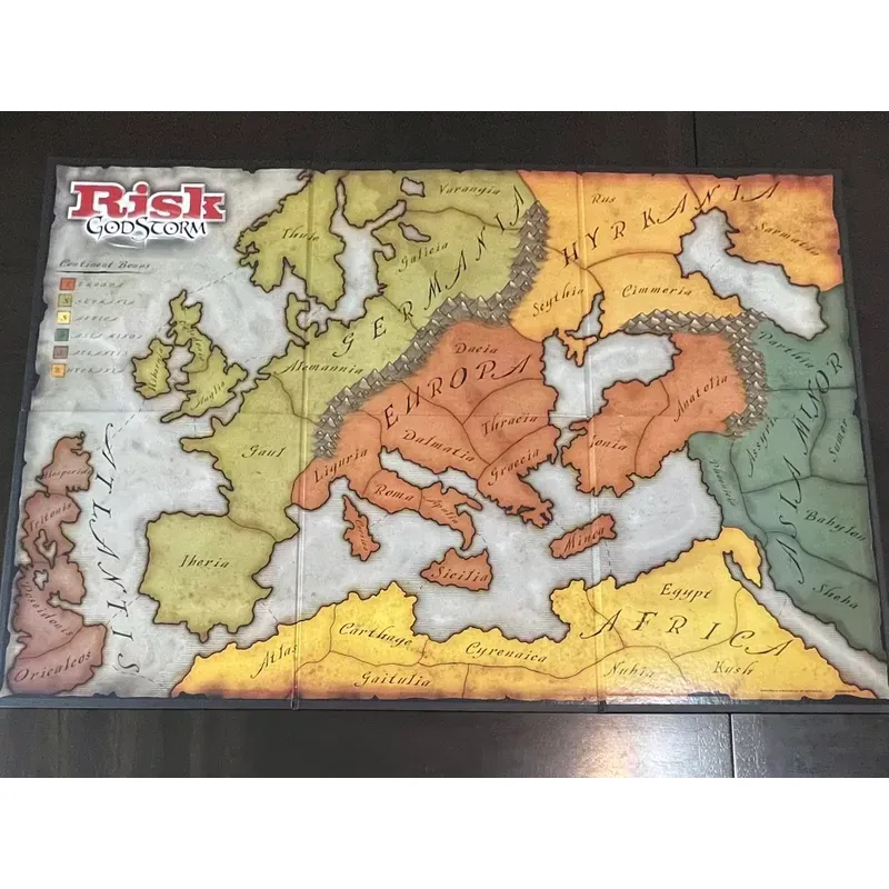 Jucarii, Copii si Bebe - Jucarii si jocuri - Jocuri si puzzle - Jocuri de societate - Joc de societate Risk Godstorm - Infinity.ro