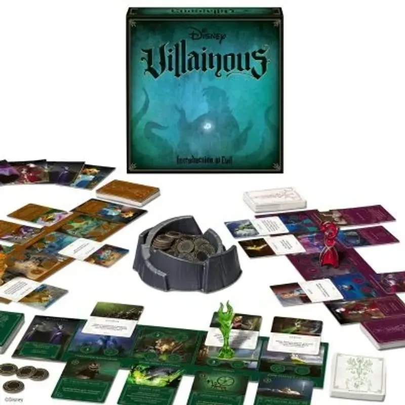 Jucarii, Copii si Bebe - Jucarii si jocuri - Jocuri si puzzle - Jocuri de societate - Joc de societate Disney Villainous Board Game Introduction to Evil - Infinity.ro