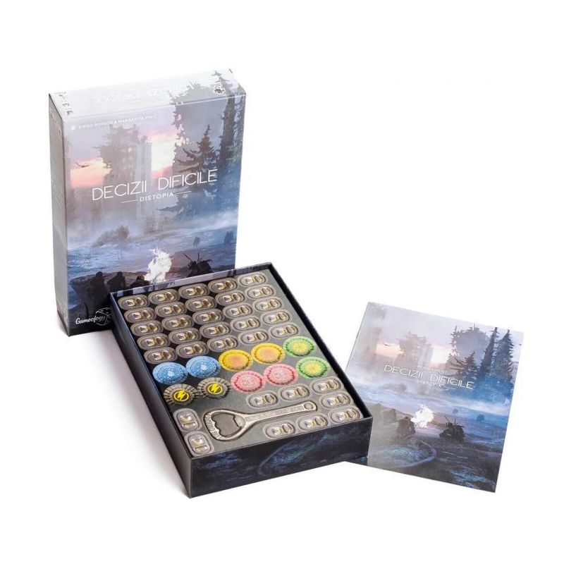 Jucarii, Copii si Bebe - Jucarii si jocuri - Jocuri si puzzle - Jocuri de societate - Joc de societate Decizii Dificile - Infinity.ro