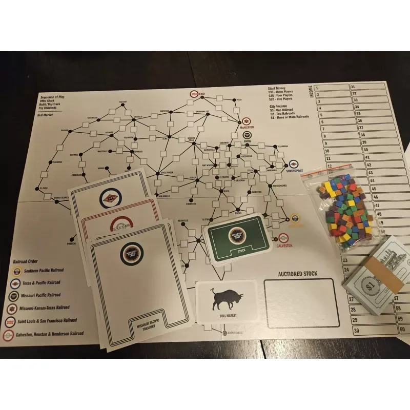 Jucarii, Copii si Bebe - Jucarii si jocuri - Jocuri si puzzle - Jocuri de societate - Joc de societate Southern Pacific - Infinity.ro
