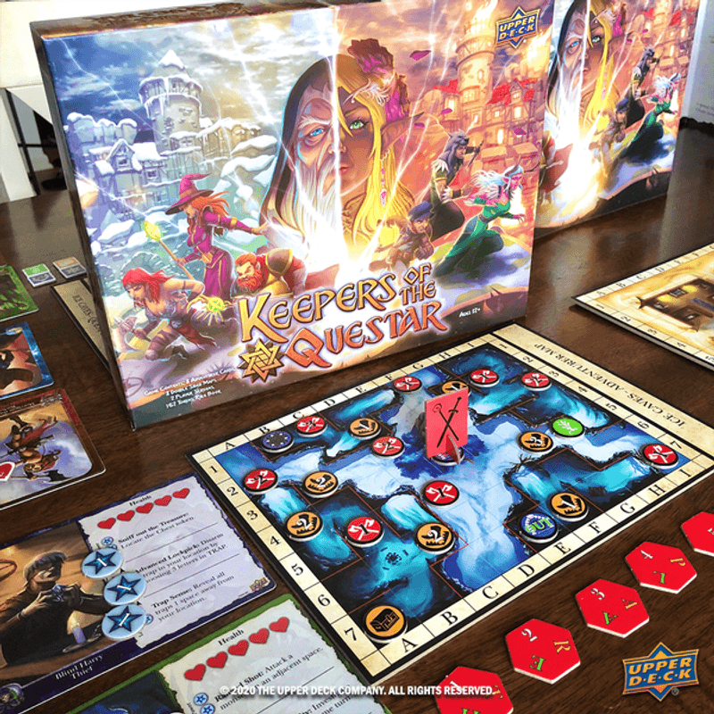 Jucarii, Copii si Bebe - Jucarii si jocuri - Jocuri si puzzle - Jocuri de societate - Joc de societate Keepers of the Questar - Infinity.ro