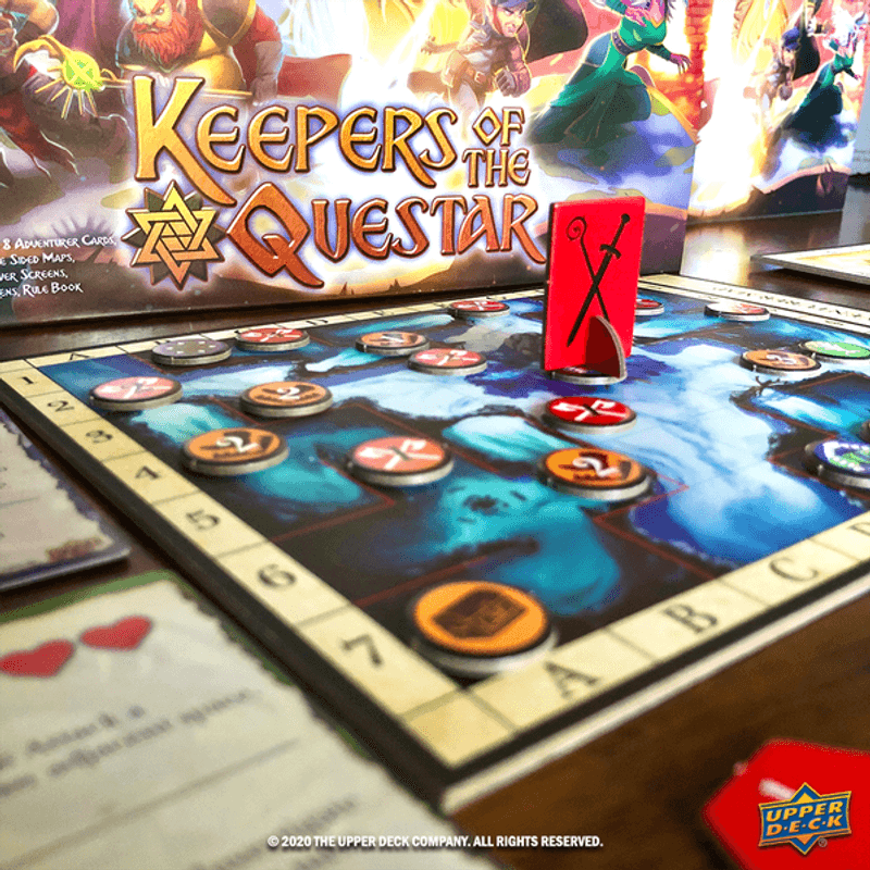 Jucarii, Copii si Bebe - Jucarii si jocuri - Jocuri si puzzle - Jocuri de societate - Joc de societate Keepers of the Questar - Infinity.ro