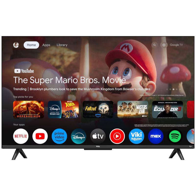 TV, Audio-Video si Foto - Televizoare - Televizor Smart TCL 43T69C, 108 cm, QLED, Ultra HD 4K, Clasa G - Infinity.ro
