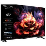 TV, Audio-Video si Foto - Televizoare - Televizor LED TCL 109 cm 43" 43V6C, Ultra HD 4K, Smart TV, WiFi, CI+ - Infinity.ro