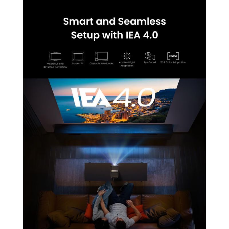 TV, Audio-Video si Foto - Videoproiectoare si accesorii - Videoproiectoare - Proiector Video Smart Anker Nebula Cosmos Laser SE, 4K, 1800 Lumeni, Google TV - Infinity.ro