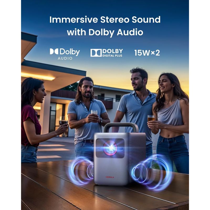 TV, Audio-Video si Foto - Videoproiectoare si accesorii - Videoproiectoare - Proiector Video Smart Anker Nebula Cosmos Laser SE, 4K, 1800 Lumeni, Google TV - Infinity.ro