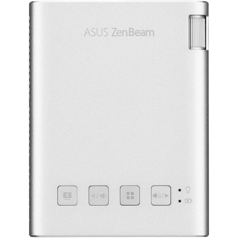 TV, Audio-Video si Foto - Videoproiectoare si accesorii - Videoproiectoare - Videoproiector ASUS ZenBeam E1R, WVGA, 200 lumeni, WiFi, Argintiu (Max 100 caractere) - Infinity.ro