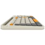 PC, gaming si accesorii - Periferice PC - Tastaturi - Tastatura Canyon HKB-W03 Wireless Beige - Infinity.ro