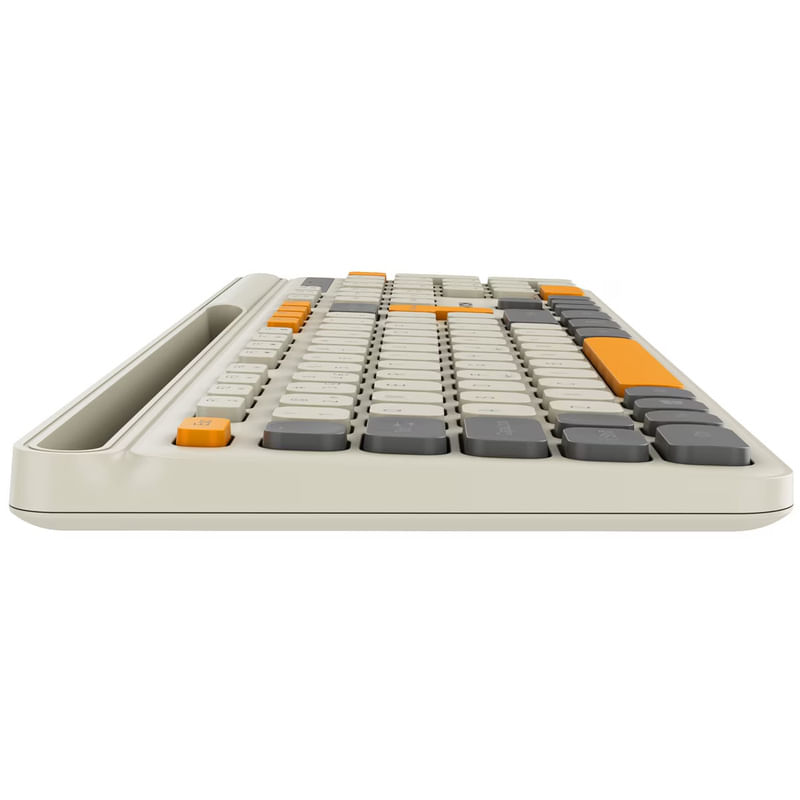 PC, gaming si accesorii - Periferice PC - Tastaturi - Tastatura Canyon HKB-W03 Wireless Beige - Infinity.ro