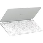 PC, gaming si accesorii - Periferice PC - Tastaturi - Tastatura Wireless Portabila Logitech Keys-To-Go 2, BT, Multidevice, MultiOS, Pale Grey - Infinity.ro