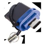 PC, gaming si accesorii - Periferice PC - Memorii USB - Stick Memorie Verbatim, Conectivitate Dubla USB-C/USB-A, 32GB, Albastru - Infinity.ro