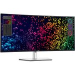PC, gaming si accesorii - Desktop PC & monitoare - Monitoare - Monitor Dell U4025QW, IPS LED, 39.7", 5120x2160, 120Hz, Negru Argintiu - Infinity.ro