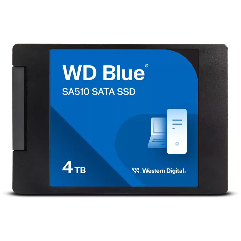 PC, gaming si accesorii - Componente PC - Componente - Solid-State Drive (SSD) - Solid State Drive (SSD) Western Digital WD Blue SA510, 4TB, SATA - Infinity.ro