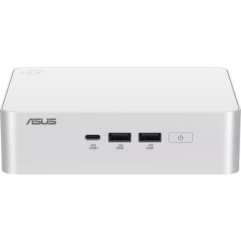 PC, gaming si accesorii - Desktop PC & monitoare - Desktop PC - Calculator Barebone, ASUS, NUC 15 Pro Plus, Intel Core Ultra 9 285H 2.9GHz, Intel Arc 140T, Wi-Fi, Bluetooth, Alb - Infinity.ro
