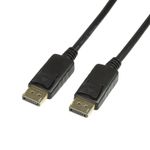 TV, Audio-Video si Foto - Accesorii TV si audio - Cabluri si adaptoare video - Cablu video Logilink Displayport - Displayport, 10M, 4K la 60Hz, Negru - Infinity.ro