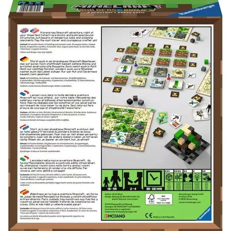 Jucarii, Copii si Bebe - Jucarii si jocuri - Jocuri si puzzle - Jocuri de societate - Joc de societate Minecraft Builders & Biomes - Infinity.ro