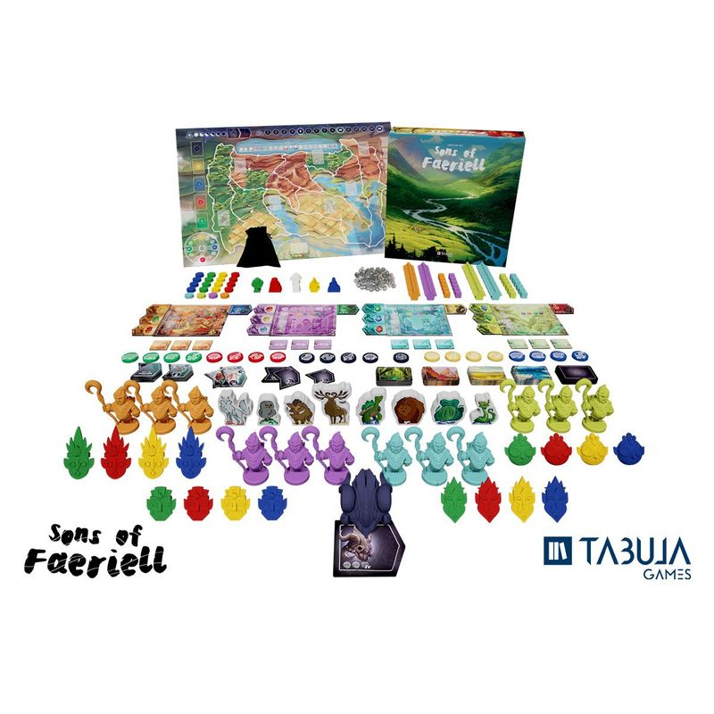 Jucarii, Copii si Bebe - Jucarii si jocuri - Jocuri si puzzle - Jocuri de societate - Joc de societate Sons of Faeriell Essential Edition - Infinity.ro