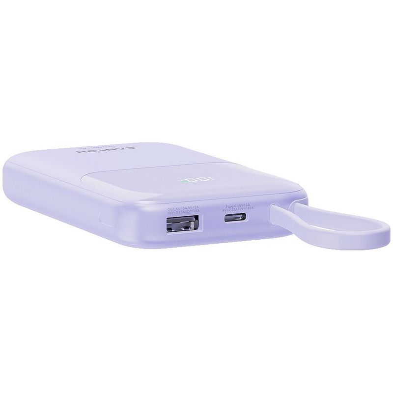 Laptop, Telefoane si Tablete - Telefoane mobile si accesorii - Accesorii Telefoane - Baterii externe - Baterie externa CANYON, OnPower 101, 10000 mAh, PD22., 5 W, violet - Infinity.ro