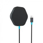 Laptop, Telefoane si Tablete - Telefoane mobile si accesorii - Accesorii Telefoane - Incarcatoare telefoane - Statie de incarcare CANYON pentru telefoane mobile, HEXAGON 110, fara fir, gri - Infinity.ro