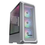 PC, gaming si accesorii - Componente PC - Componente - Carcase PC si server - Carcasa ATX Semi-tower Cougar 385CC50.0004, alb, iluminare RGB, 7 sloturi de expansiune - Infinity.ro