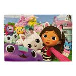 Jucarii, Copii si Bebe - Jucarii si jocuri - Jocuri si puzzle - Puzzle - Puzzle Mesco 24 piese Gabby, 22x32cm, multicolor - Infinity.ro