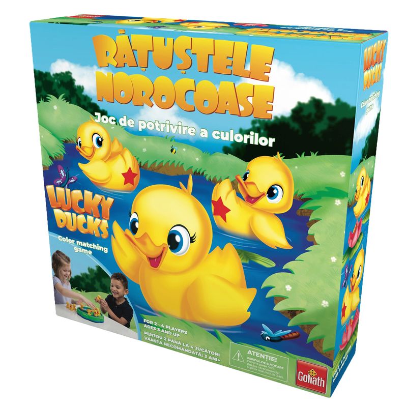 Jucarii, Copii si Bebe - Jucarii si jocuri - Jocuri si puzzle - Jocuri de societate - Joc Goliath - Ratustele norocoase - Infinity.ro