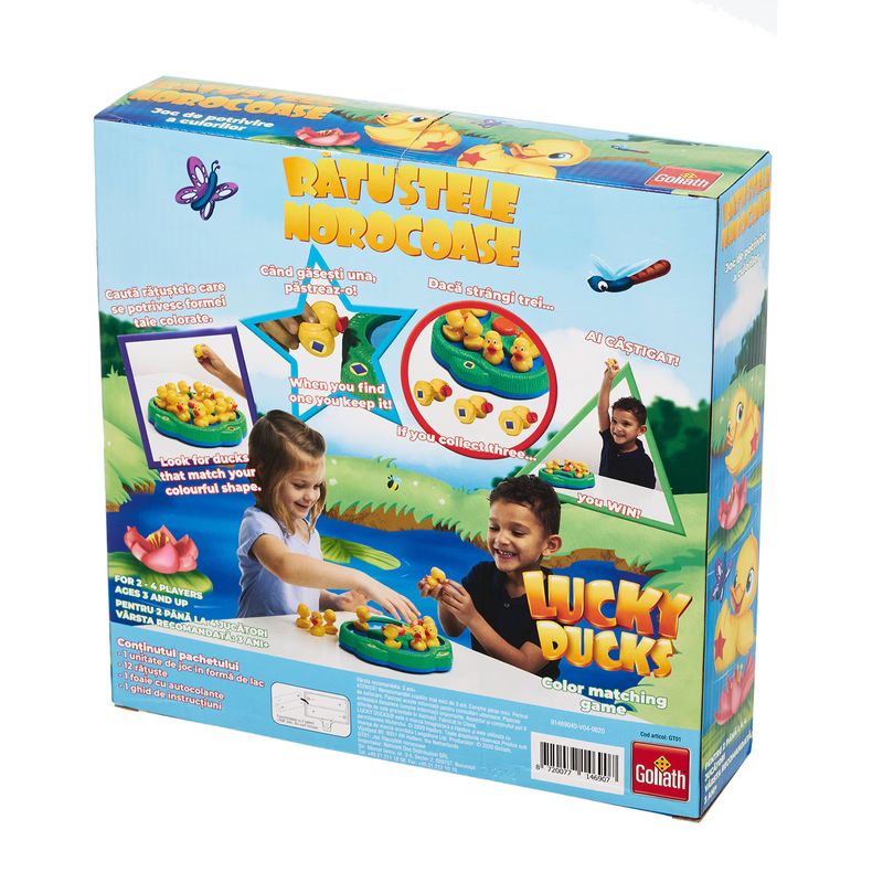 Jucarii, Copii si Bebe - Jucarii si jocuri - Jocuri si puzzle - Jocuri de societate - Joc Goliath - Ratustele norocoase - Infinity.ro