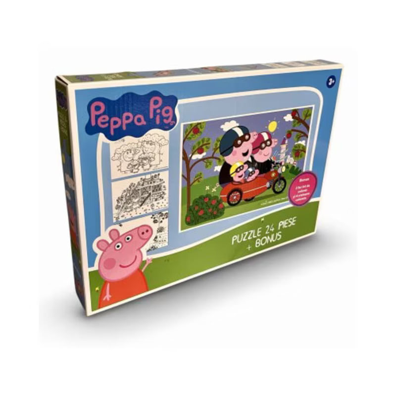 Jucarii, Copii si Bebe - Jucarii si jocuri - Jocuri si puzzle - Puzzle - Puzzle 24 piese Peppa Pig - Infinity.ro